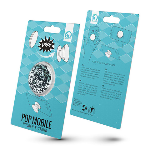 Uchwyt do telefonu Pop mobile stand & holder Skull