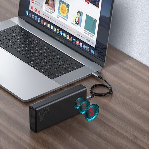 Power Bank Baseus Amblight PPLG000102 65W QC3.0 PD 3.0 30000 mAh