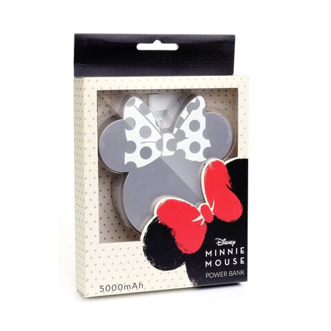 Power Bank Disney Minnie 3D CLASSIC MINPB-2 srebrny 5000mAh