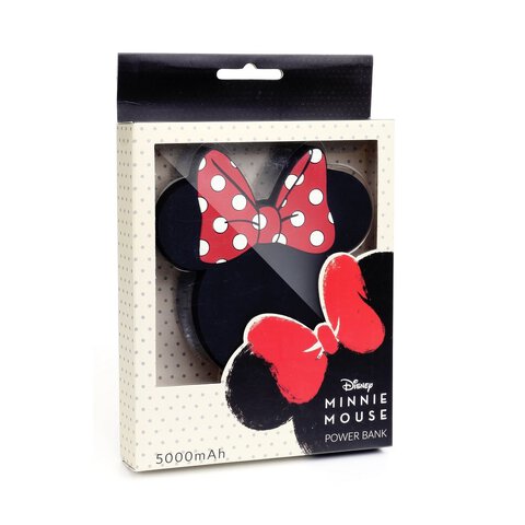 Power Bank Disney Minnie 3D CLASSIC MINPB-1 czarny 5000mAh