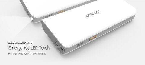 Powerbank do laptopa ROMOSS PowerBank SOFUN 4 - 10400 mAh (Latarka LED)