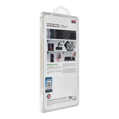 Protektor LCD X-ONE Extreme Shock Eliminator 4th gen. Privacy - do iPhone 15 Plus