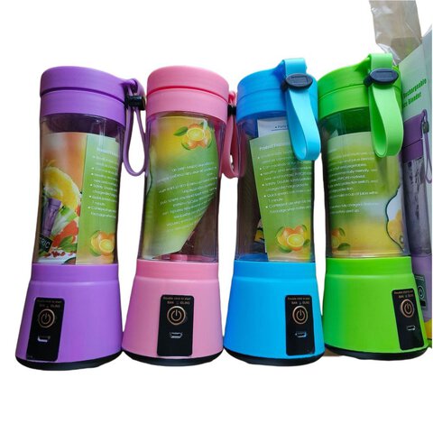 Przenośny blender do owoców do smoothie 380 ml różowy Przenośny blender do owoców do smoothie 380 ml różowy