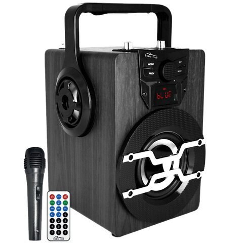 Przenośny głośnik bluetooth stereo karaoke Media-Tech BOOMBOX PRO BT MT3159 