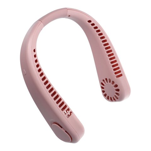 Przenośny wentylator na szyję RC-K-1065 różowy