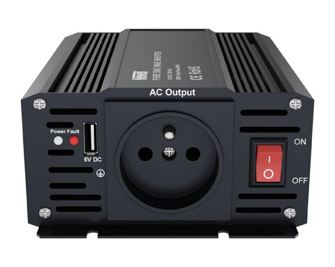Przetwornica napięcia Newell z czystą sinusoidą - 12 V / 230 V, 300 W