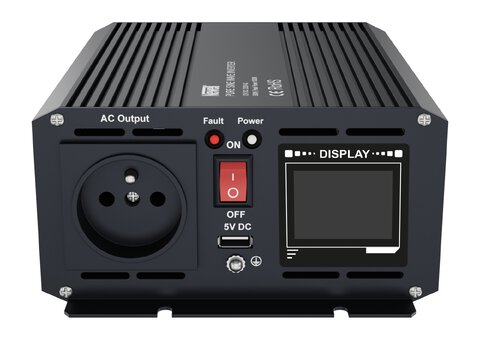 Przetwornica napięcia Newell z czystą sinusoidą - 12 V / 230 V, 500 W
