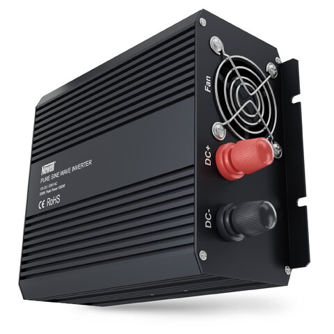 Przetwornica napięcia Newell z czystą sinusoidą - 12 V / 230 V, 500 W
