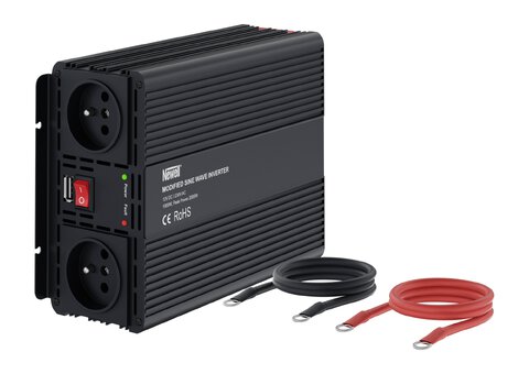 Przetwornica napięcia Newell z modyfikowaną sinusoidą - 12 V / 230 V, 1000 W