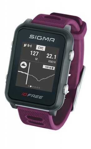 Pulsometr GPS Sigma ID.FREE 24110 fioletowy