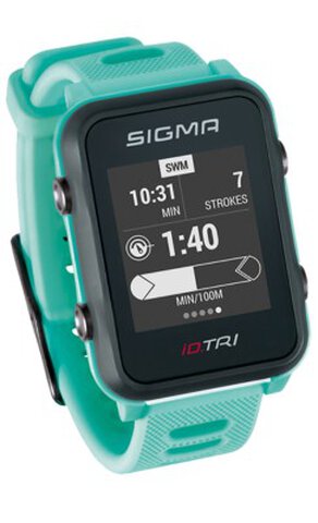 Pulsometr GPS Sigma ID.TRI 24260 miętowy