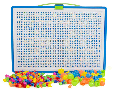 Puzzle Grzybki Pinezki w walizce 296 elementów