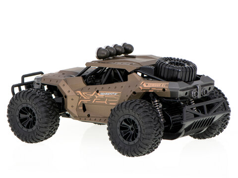 Samochód terenowy RC Drift zdalnie sterowany brązowy