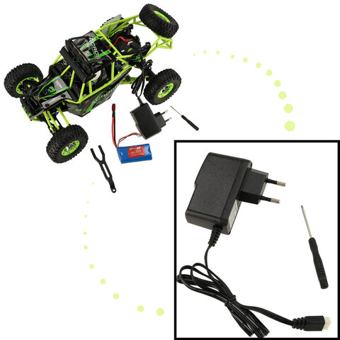 Samochód RC WLToys Buggy 12428  4WD 1:12 LED