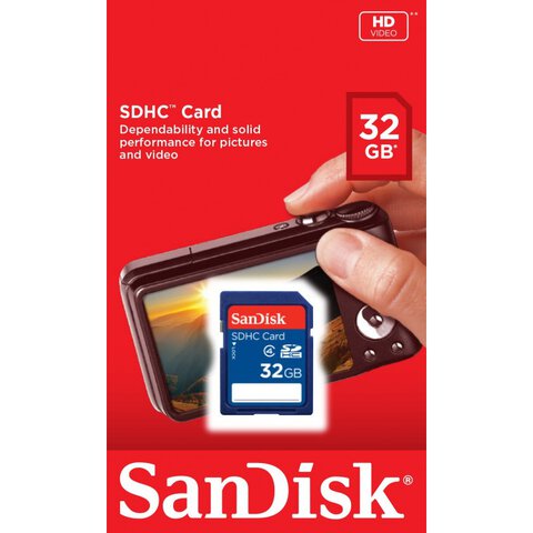 SanDisk karta pamięci SDHC 32 GB