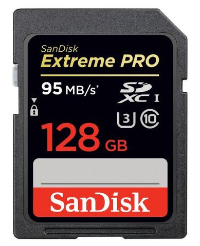 Karta SanDisk SDXC 128GB Extreme PRO 95MB/s 633x UHS-I