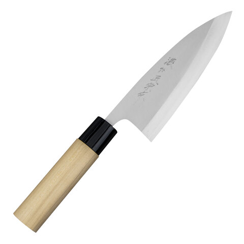 Satake Cutlery Mfg Shirogami#2 PRO Nóż Deba 15 cm