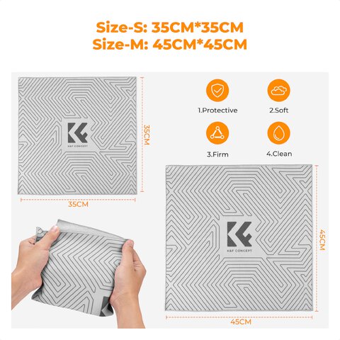 Ściereczka z mikrofibry K&F Concept Magic Cloth 35x35 cm