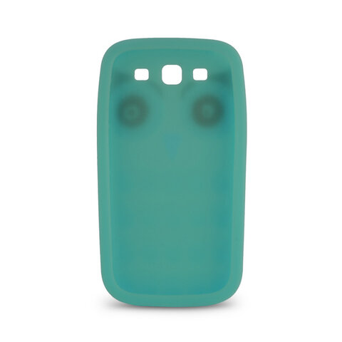 Silikonowa nakładka ANIMAL 3D Owl do iPhone 4 / 4S zielona
