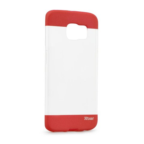 Silikonowa nakładka Roar Fit UP Clear do Sony Xperia Z3 transparentna + czerwona