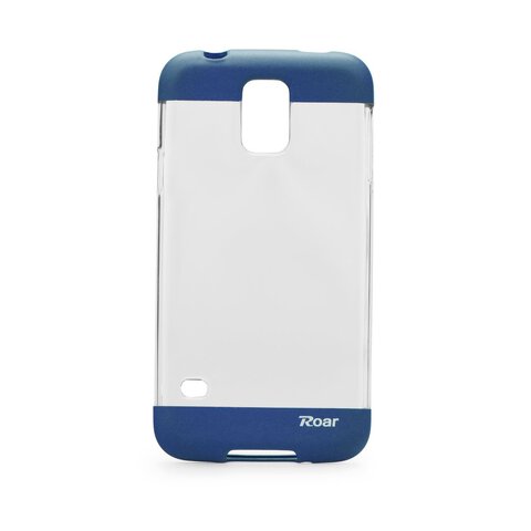 Silikonowa nakładka Roar Fit UP Clear do LG G4 transparentna + niebieska