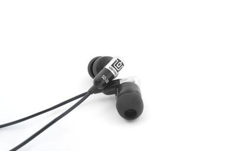 Słuchawki dokanałowe UNITRA SD-10 czarno-srebrne