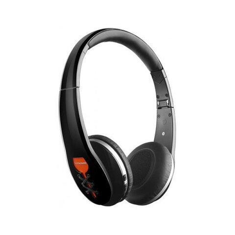 Bezprzewodowe słuchawki nauszne LENOVO Bluetooth W870 czarne