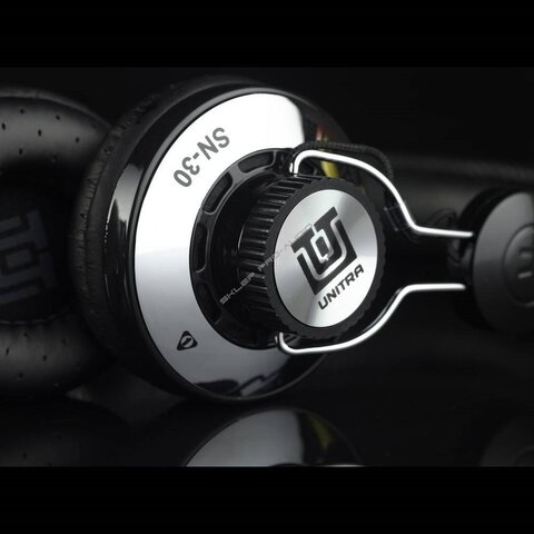 Słuchawki nauszne UNITRA SN-30 czarno-srebrne