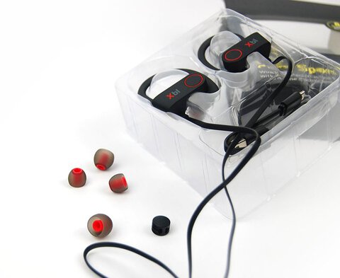 Bezprzewodowe słuchawki sportowe Bluetooth z mikrofonem Xblitz Pure Sport