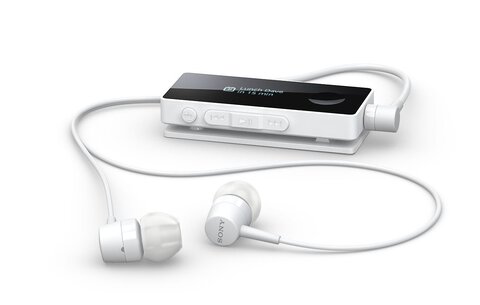 słuchawki stereo Bluetooth Sony SBH50 białe