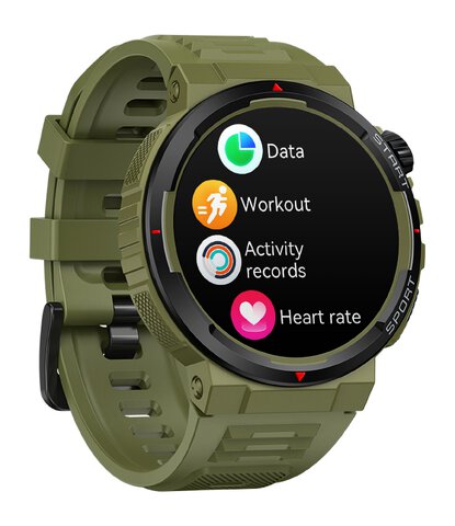 Smartwatch Zeblaze Ares 3 Plus - zielony