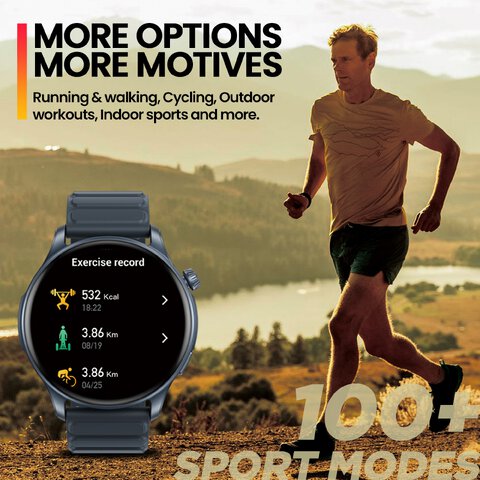 Smartwatch Zeblaze Btalk 3 Pro - szary