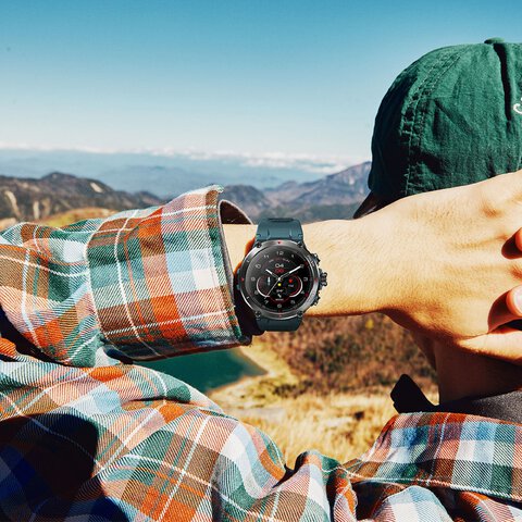 Smartwatch Zeblaze Stratos 2 - czarny
