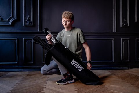 Softbox prostokątny Newell 35 x 140 cm