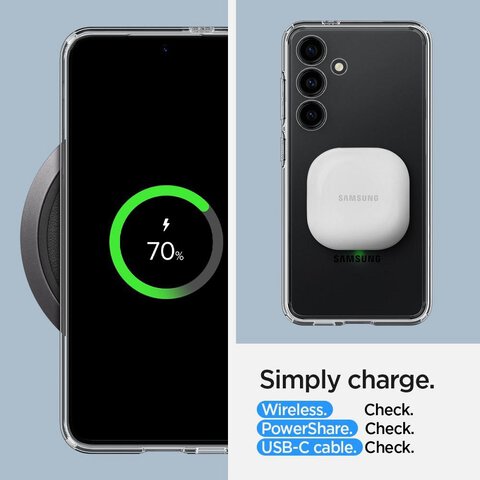 Spigen nakładka Ultra Hybrid do Samsung Galaxy S24+ crystal clear