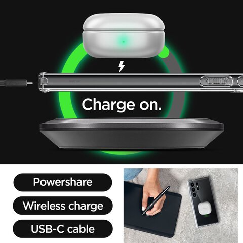 Spigen nakładka Ultra Hybrid do Samsung Galaxy S24 Ultra crystal clear