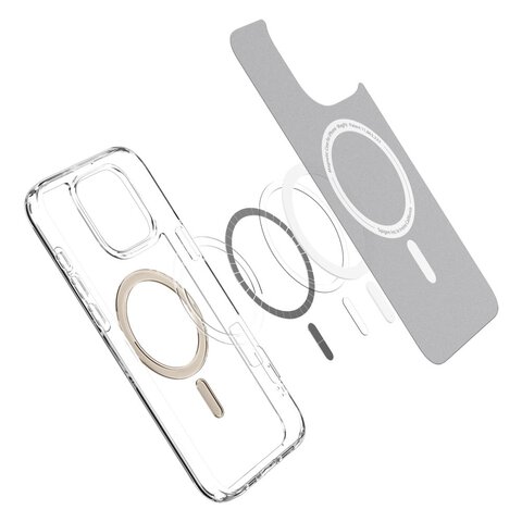 Spigen nakładka Ultra Hybrid Mag MagSafe do iPhone 16 Pro 6,3" złota