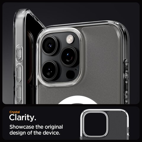 Spigen nakładka Ultra Hybrid Mag MagSafe do iPhone 16 Pro Max 6,9" frost clear