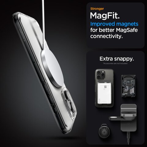 Spigen nakładka Ultra Hybrid Mag MagSafe do iPhone 16 Pro Max 6,9" frost clear