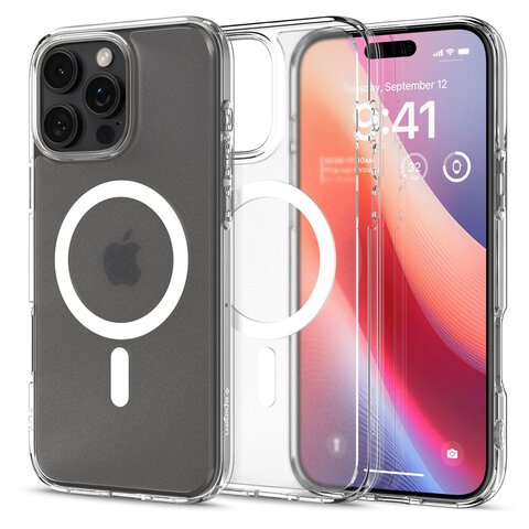 Spigen nakładka Ultra Hybrid Mag MagSafe do iPhone 16 Pro Max 6,9" frost clear