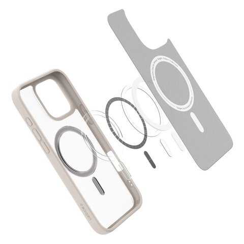 Spigen nakładka Ultra Hybrid Mag MagSafe do iPhone 16 Pro Max 6,9" frost tytanowa