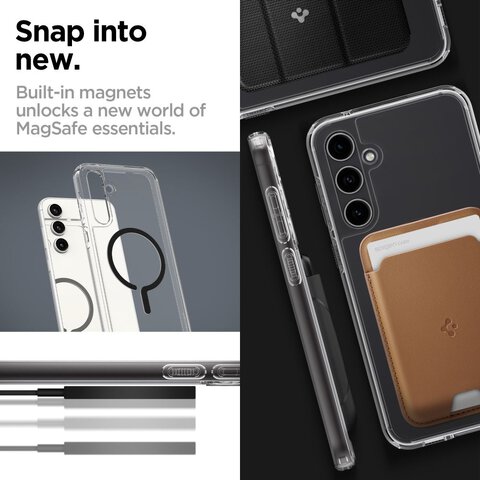 Spigen nakładka Ultra Hybrid Onetap Ring Magsafe do Samsung Galaxy S23 FE czarna