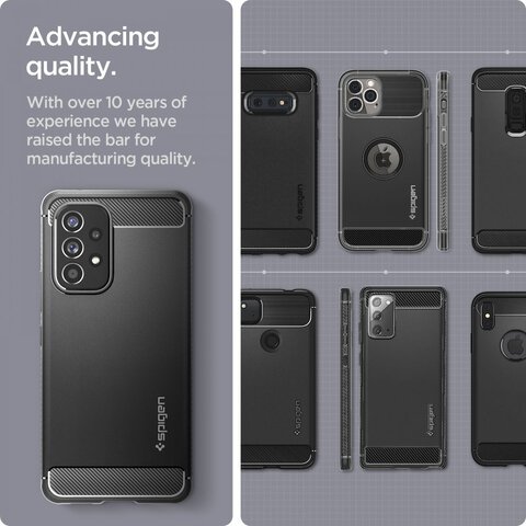 SPIGEN RUGGED ARMOR GALAXY A53 5G MATTE BLACK