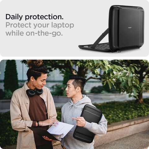 SPIGEN RUGGED ARMOR POUCH ”PRO” LAPTOP 15-16 BLACK