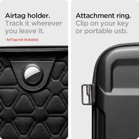 SPIGEN RUGGED ARMOR POUCH ”PRO” LAPTOP 15-16 BLACK