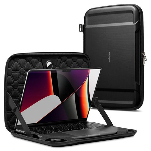 SPIGEN RUGGED ARMOR POUCH ”PRO” LAPTOP 15-16 BLACK