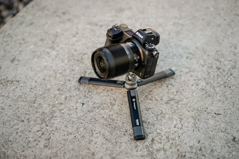Statyw Fotopro Vlogger Mini (SY-390 + P-1HX) - szary