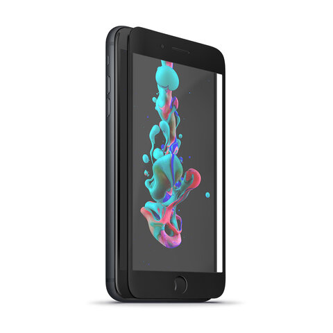 Szkło hartowane 5D Forever do Huawei P Smart 2021 czarna ramka