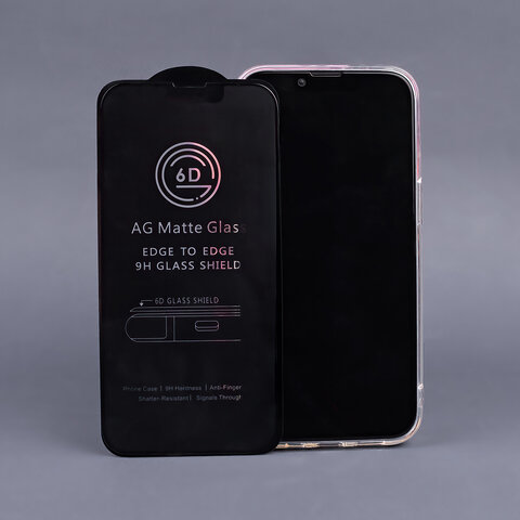 Szkło hartowane 6D matowe do Samsung Galaxy S24 czarna ramka