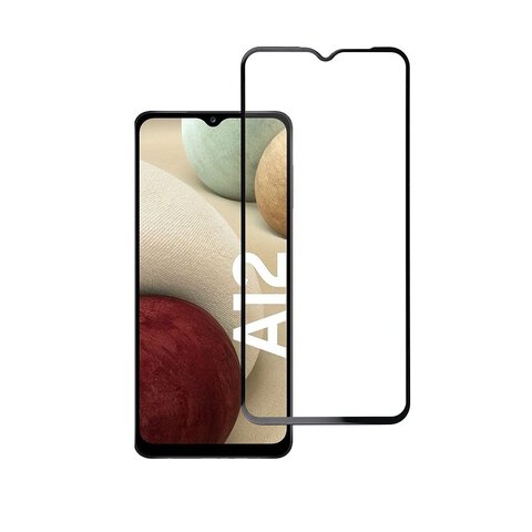 Szkło hartowane Blue Star 5D - do Samsung A12 (full glue/case friendly) - czarny Szkło hartowane Blue Star 5D - do Samsung A12 (full glue/case friendly) - czarny